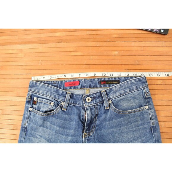 AG Adriano Goldschmied medium Wash Blue The Club bootcut Jeans Size 28 - Picture 3 of 10
